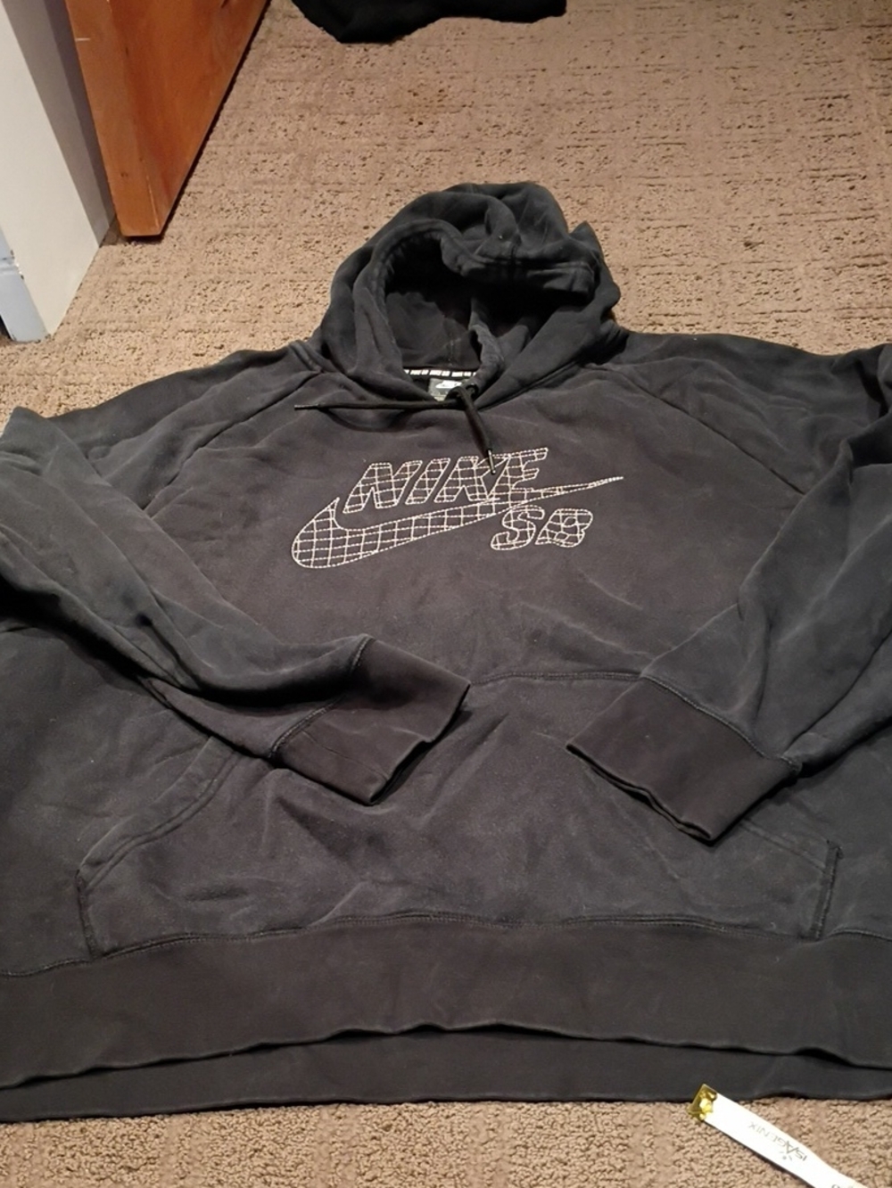 Nike Black SB Graphic Pullover Hoodie